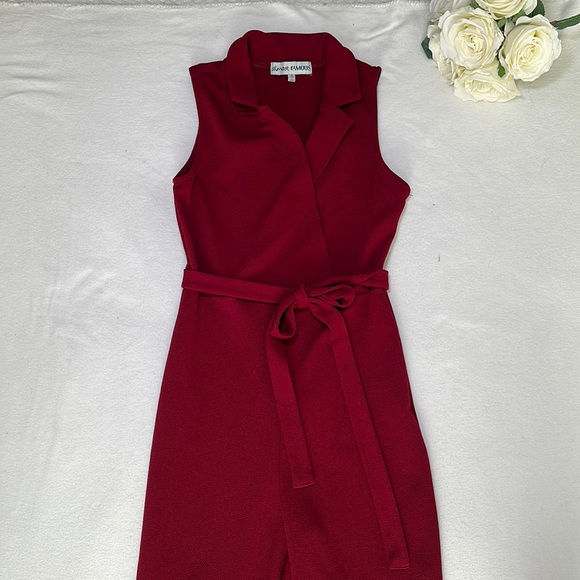 FASHION NOVA burgundy jumpsuit size small - Picture 1 of 2